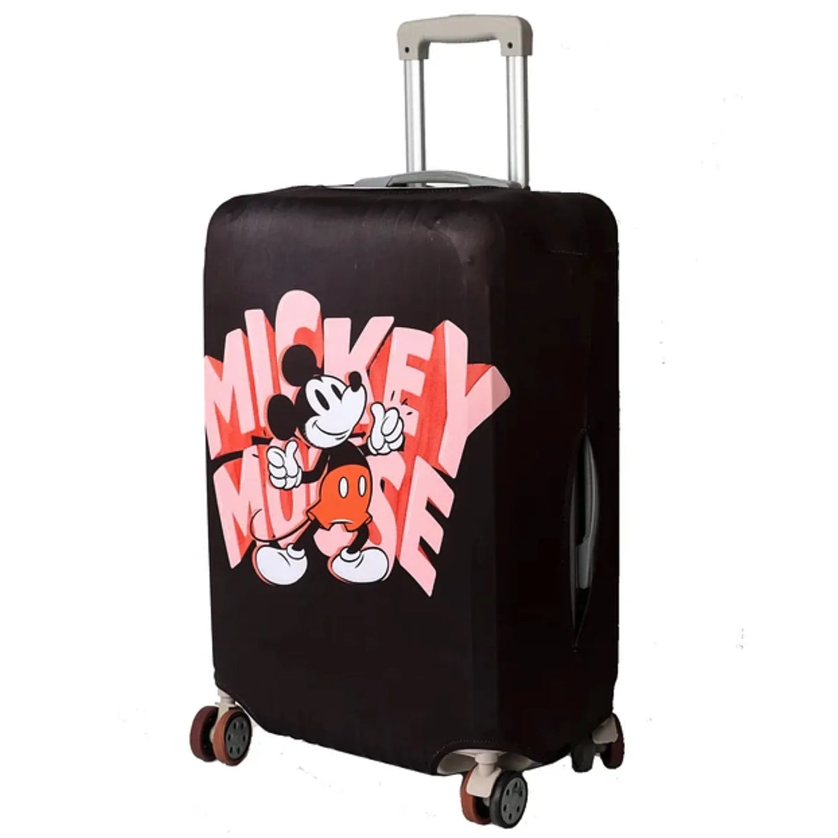 Disney Mickey Luggage Cover (Medium) - Black Print