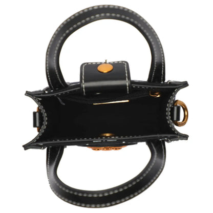 Disney Mickey Monogram Utility Shoulder Bag - Black