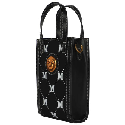 Disney Mickey Monogram Utility Shoulder Bag - Black