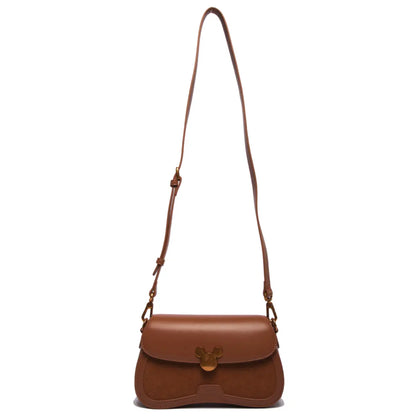 Disney Mickey Shoulder Handbag - Brown