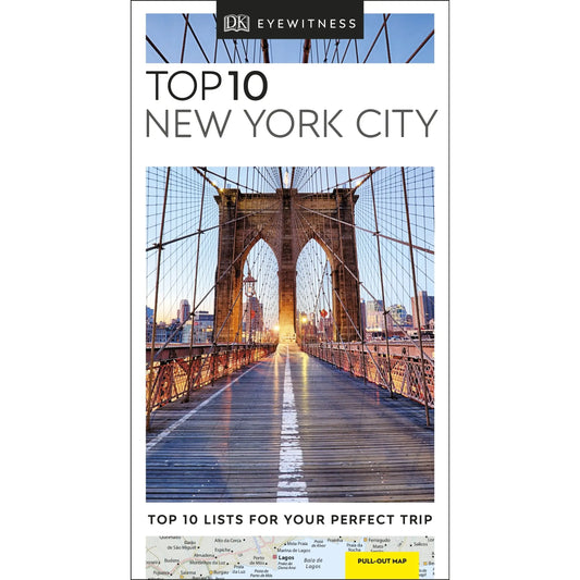  DK Eyewitness Top 10 Travel Guide - New York City