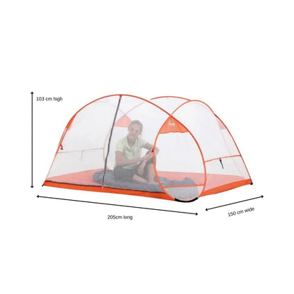 Removable floor - suitable for on-bed use. 