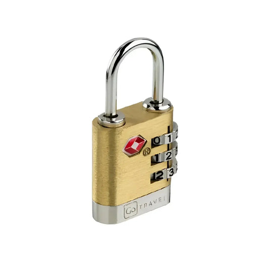 Product image : Brass Travel Sentry Padlock : Go Travel