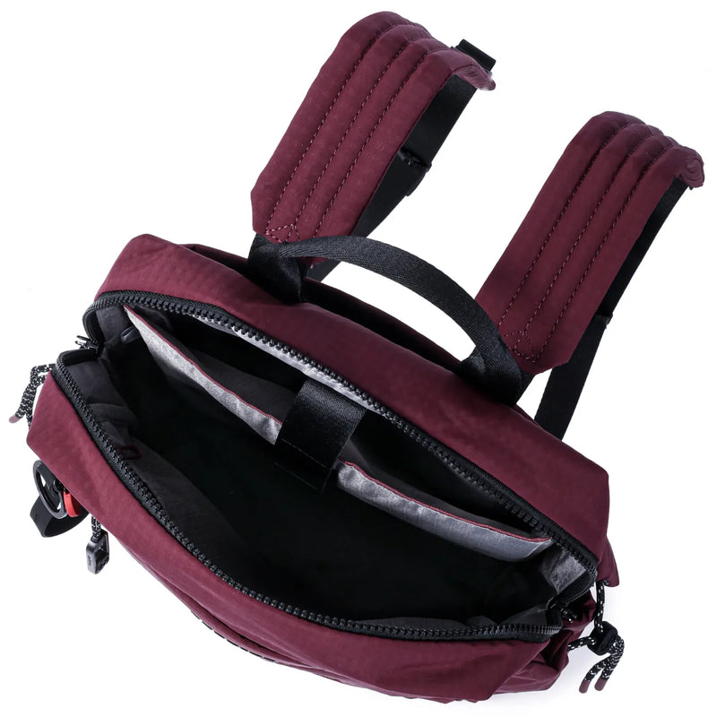 Hedgren AKIRA 14’’ Laptop Backpack M - Maroon Banner
