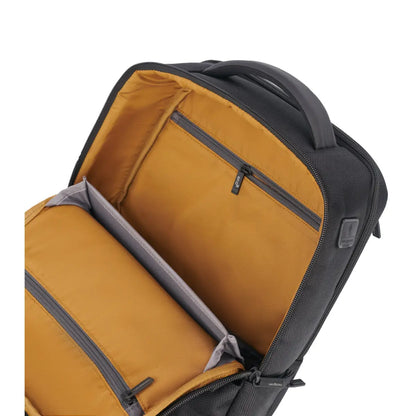 Front compartment has two zippered pockets