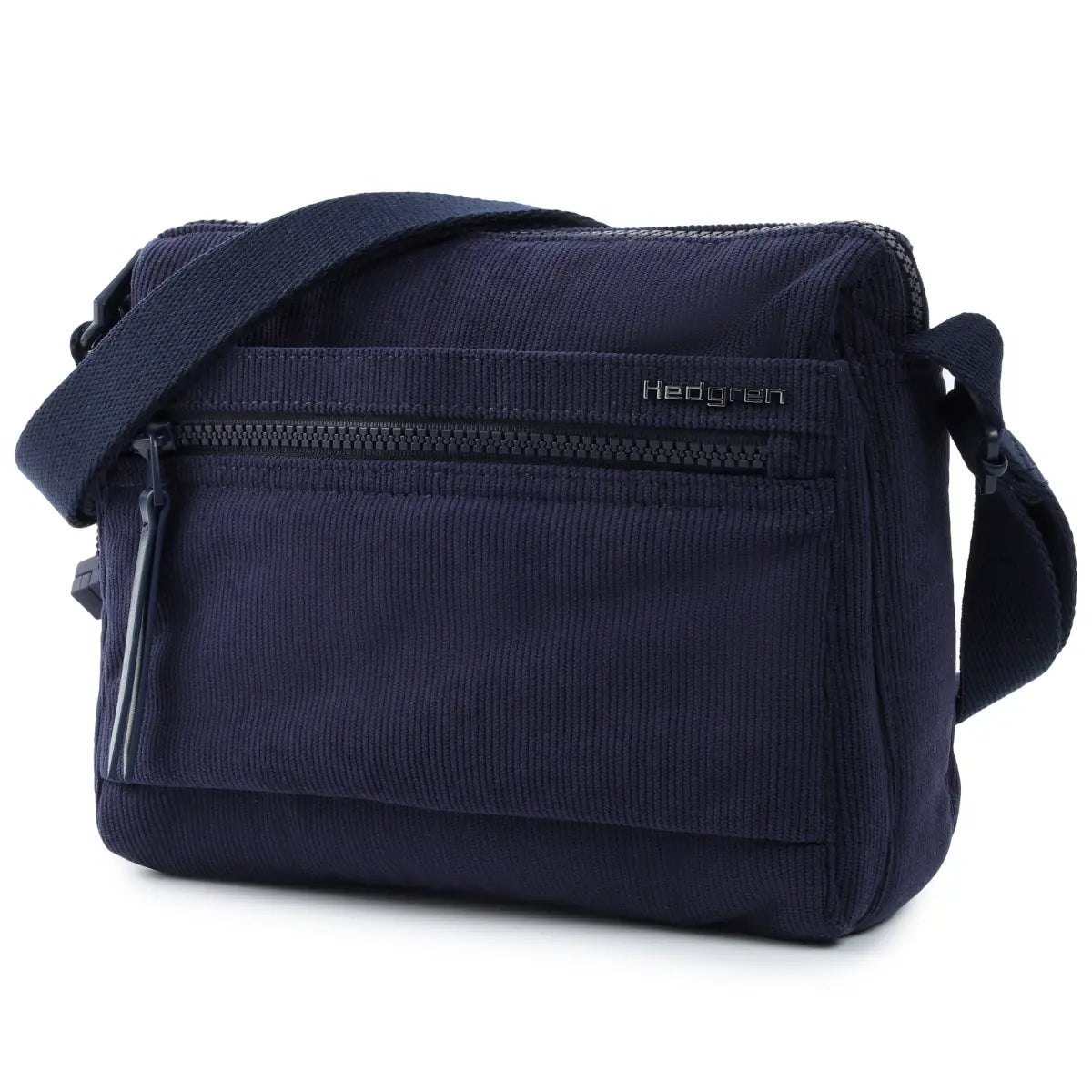 Hedgren EYE Crossbody Bag with RFID Pocket - Corduroy Peacoat Blue