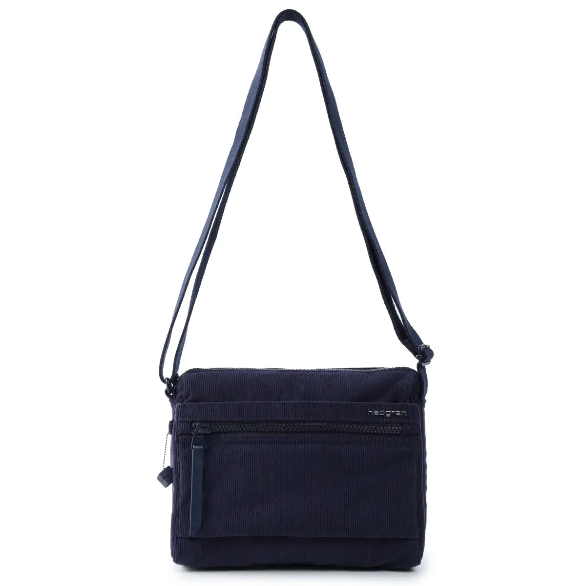 Hedgren EYE Crossbody Bag with RFID Pocket - Corduroy Peacoat Blue