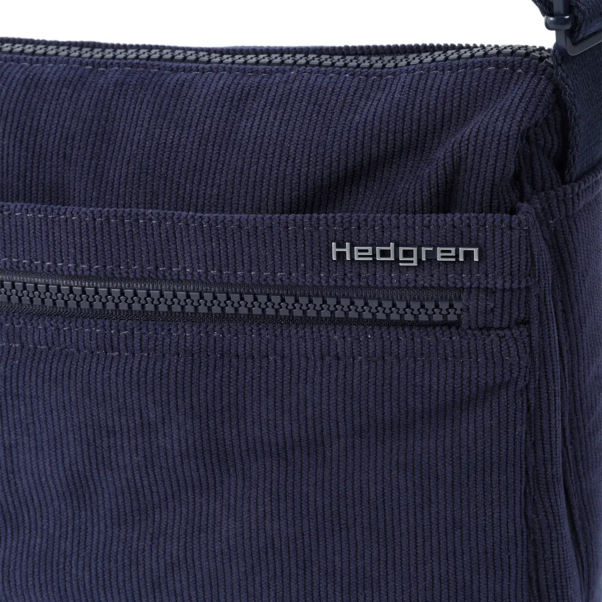 Hedgren EYE Crossbody Bag with RFID Pocket - Corduroy Peacoat Blue