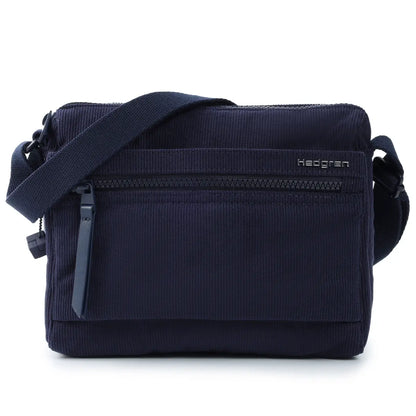 Hedgren EYE Crossbody Bag with RFID Pocket - Corduroy Peacoat Blue