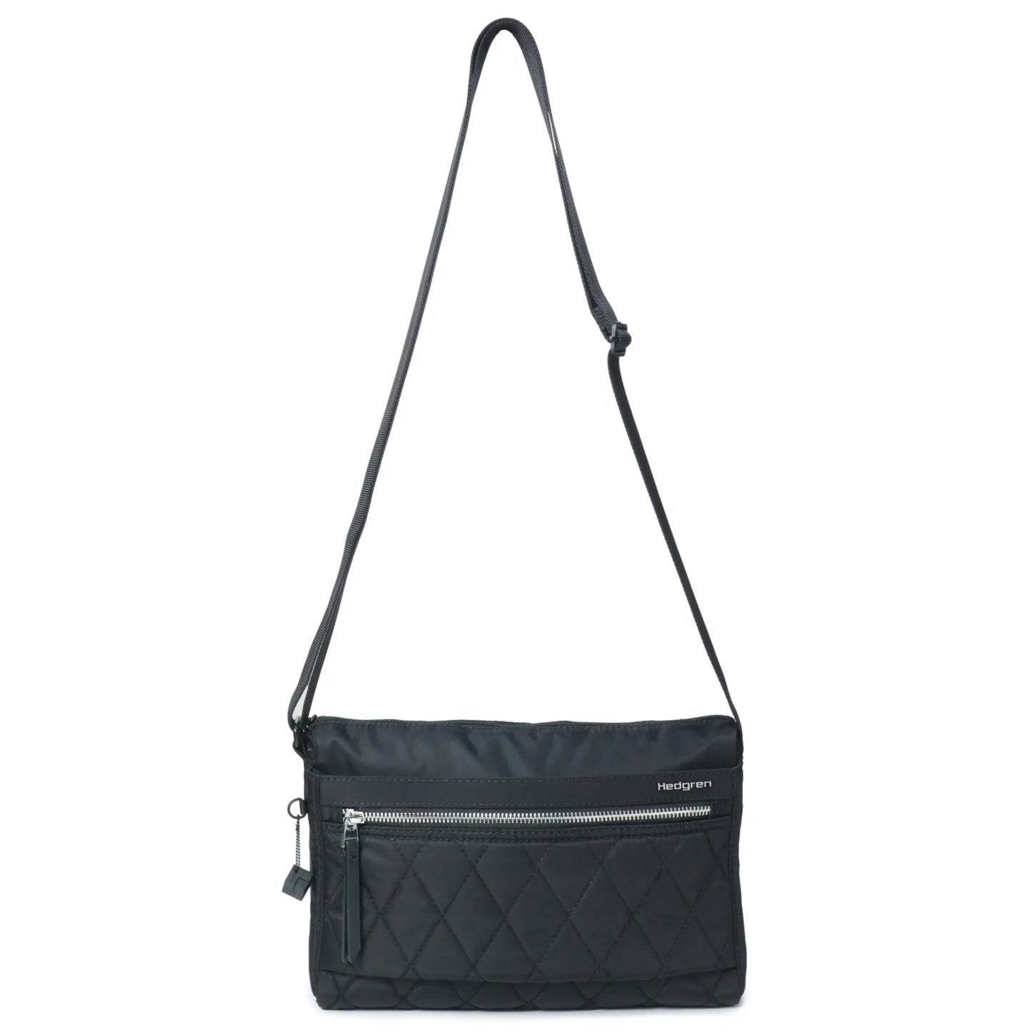 Hedgren EYE Medium Shoulder Bag with RFID Pocket - Quilted Black