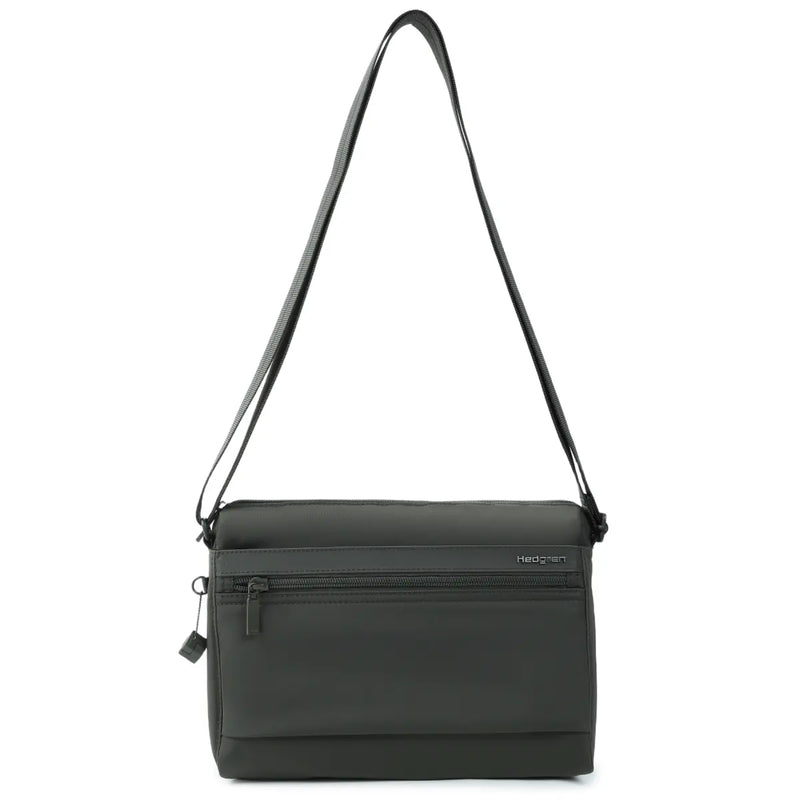 Hedgren EYE Medium Shoulder Bag with RFID Pocket - Black Ink
