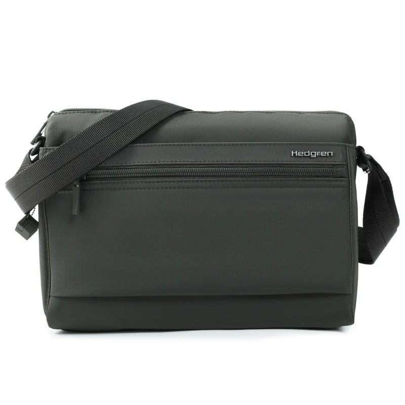 Hedgren EYE Medium Shoulder Bag with RFID Pocket - Black Ink