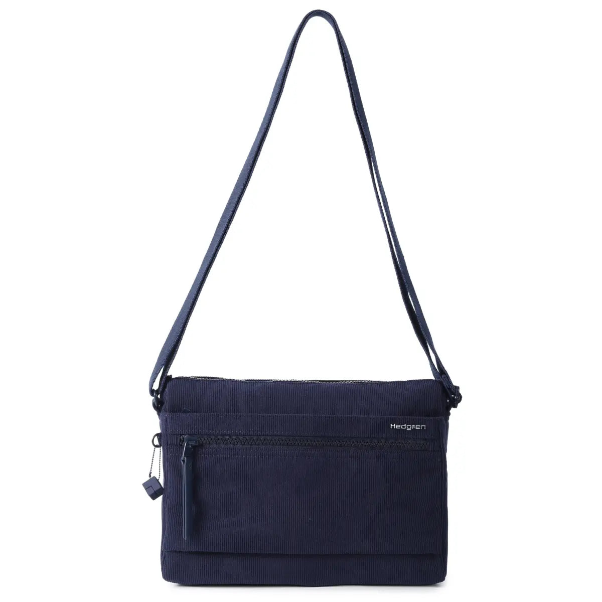Hedgren EYE Medium Shoulder Bag with RFID Pocket - Corduroy Peacoat Blue