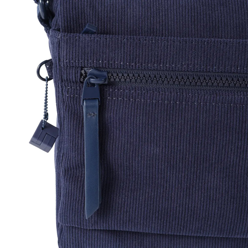 Hedgren EYE Medium Shoulder Bag with RFID Pocket - Corduroy Peacoat Blue