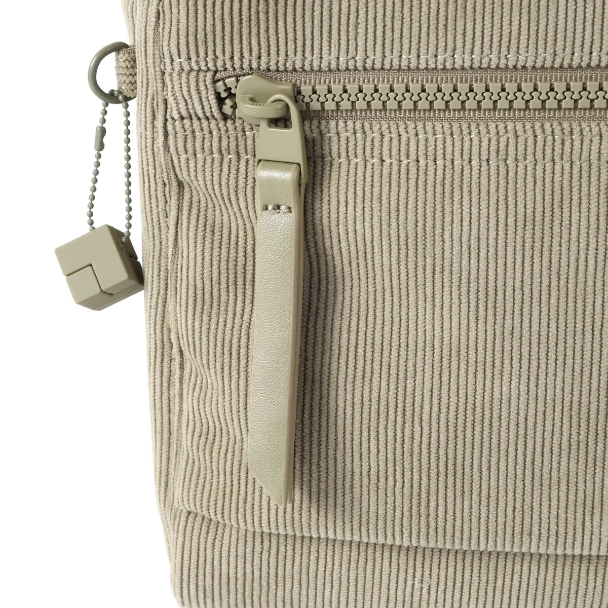 Hedgren EYE Medium Shoulder Bag with RFID Pocket - Corduroy String Beige