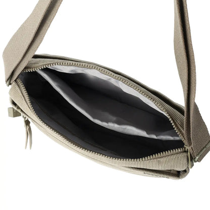 Hedgren EYE Medium Shoulder Bag with RFID Pocket - Corduroy String Beige