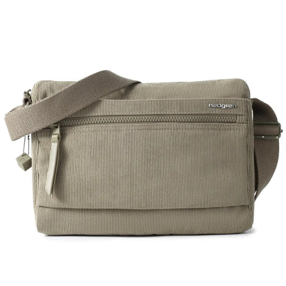 Hedgren EYE Medium Shoulder Bag with RFID Pocket - Corduroy String Beige