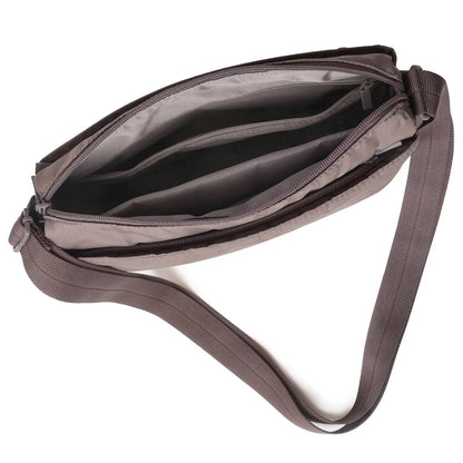 Hedgren EYE Medium Shoulder Bag with RFID Pocket - Sepia