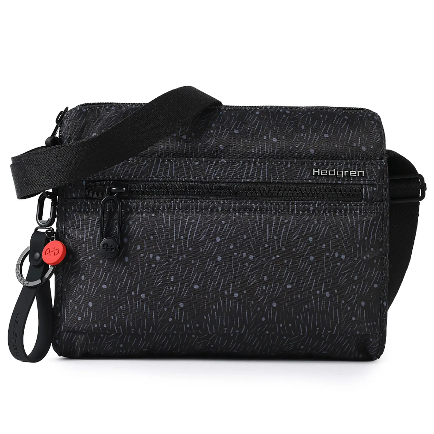 Hedgren EYE NEO Crossbody Bag with RFID Pocket - Floral Black