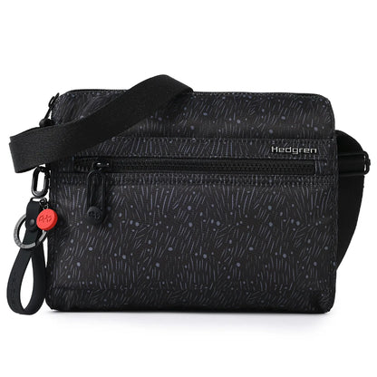 Hedgren EYE NEO Crossbody Bag with RFID Pocket - Floral Black