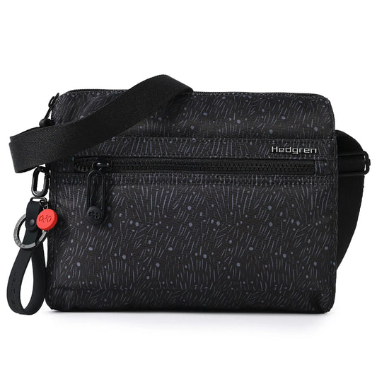 Hedgren EYE NEO Crossbody Bag with RFID Pocket - Floral Black