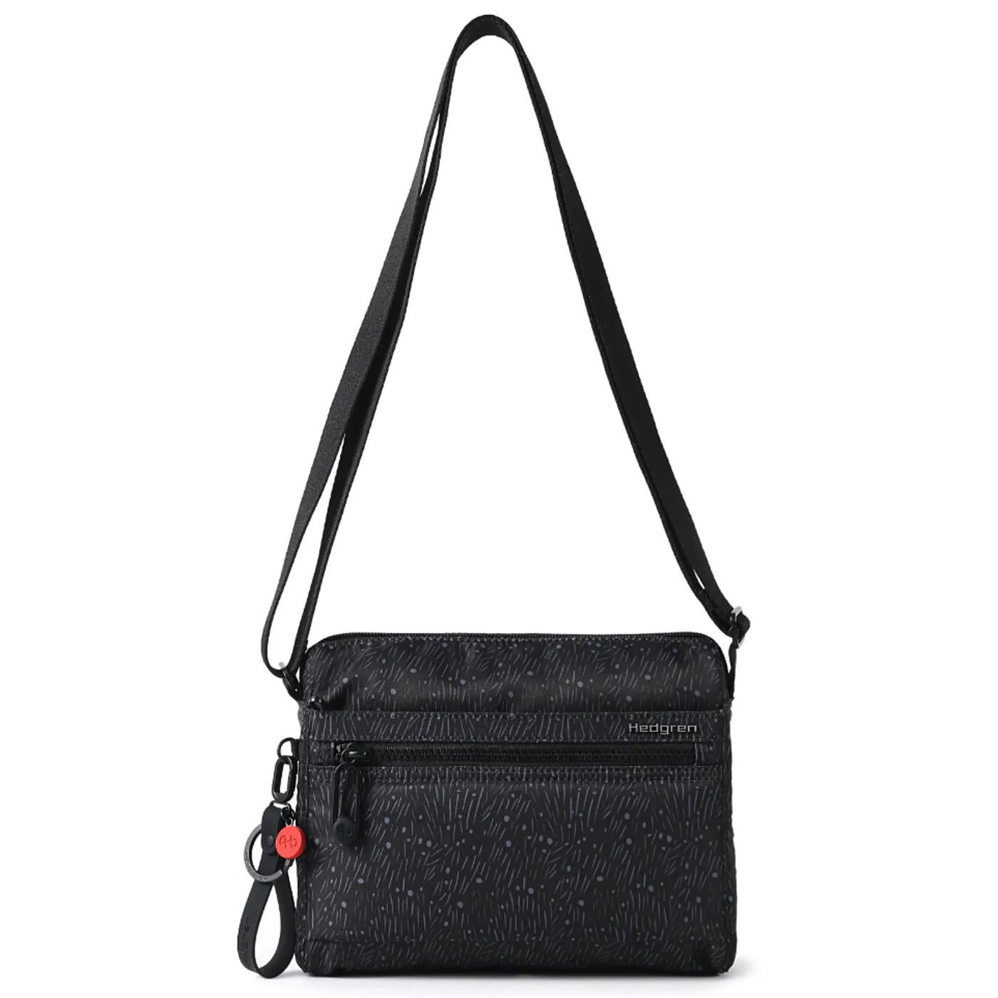 Hedgren EYE NEO Crossbody Bag with RFID Pocket - Floral Black