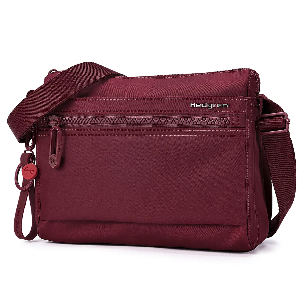 Hedgren EYE NEO Crossbody Bag with RFID Pocket - Maroon Banner