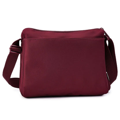 Hedgren EYE NEO Crossbody Bag with RFID Pocket - Maroon Banner