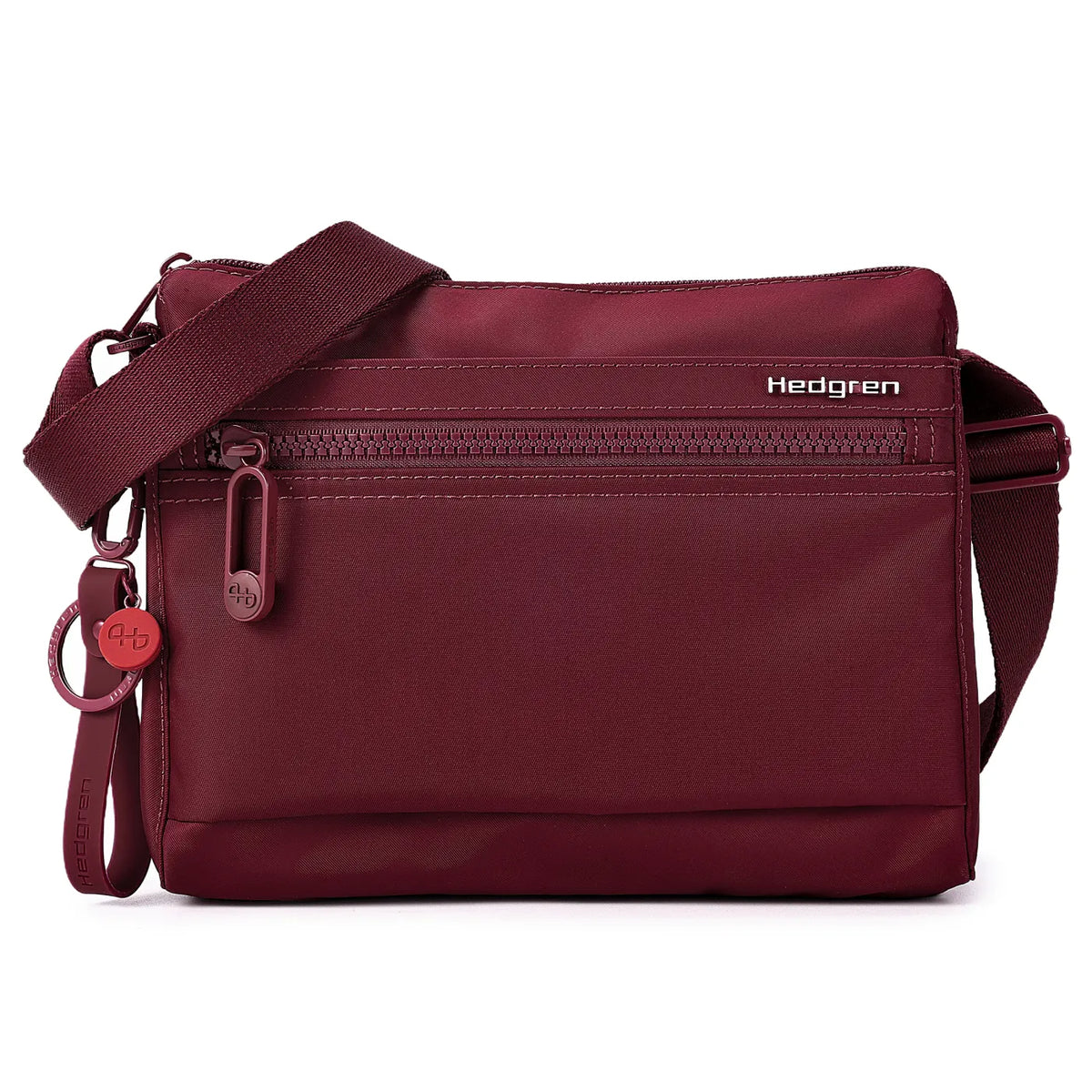 Hedgren EYE NEO Crossbody Bag with RFID Pocket - Maroon Banner