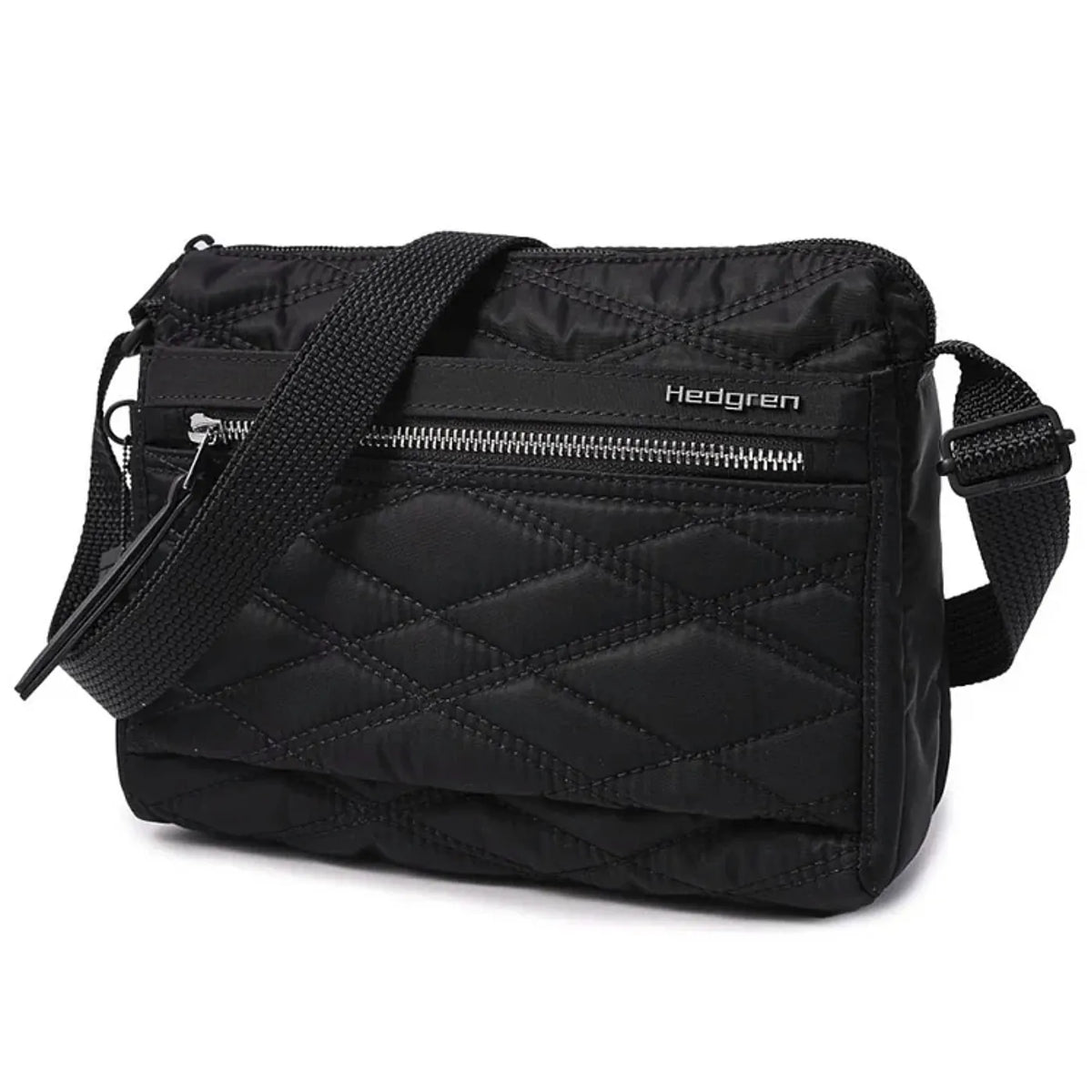 Hedgren EYE NEO Crossbody Bag with RFID Pocket - Quilted Black