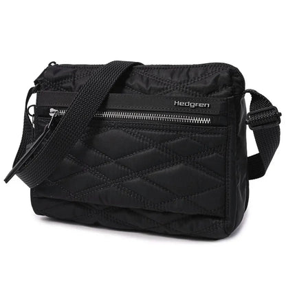 Hedgren EYE NEO Crossbody Bag with RFID Pocket - Quilted Black