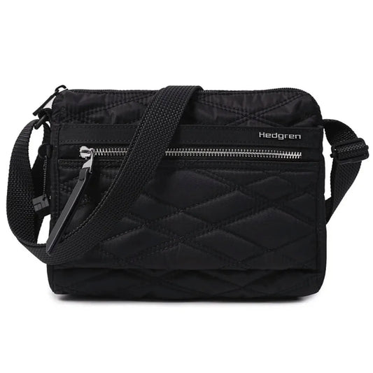 Hedgren EYE NEO Crossbody Bag with RFID Pocket - Quilted Black