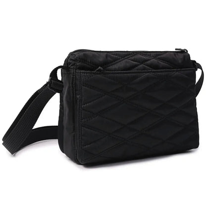 Hedgren EYE NEO Crossbody Bag with RFID Pocket - Quilted Black