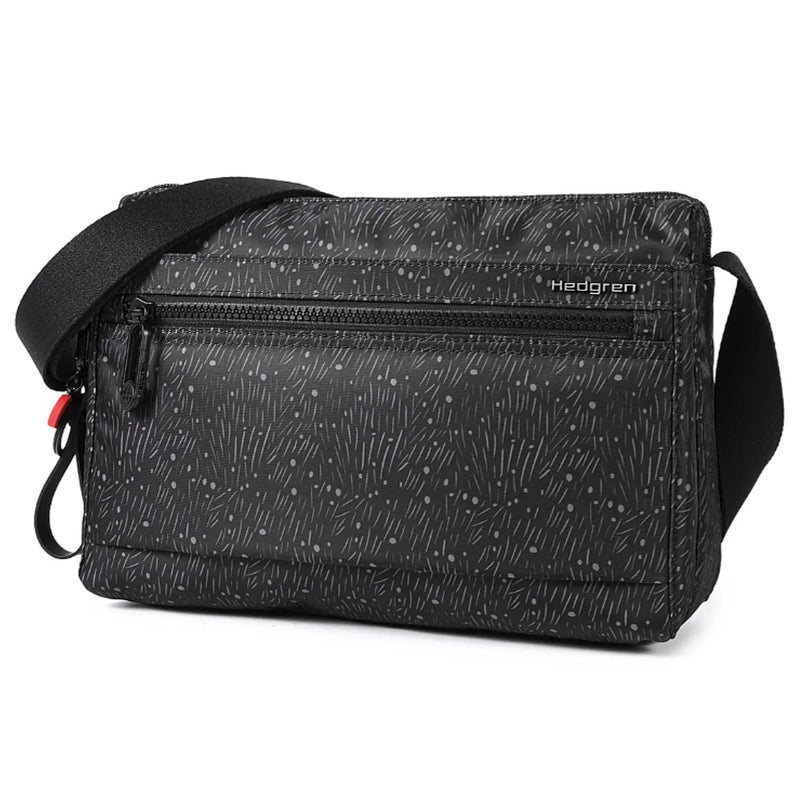 Hedgren EYE NEO Medium Crossbody Bag with RFID Pocket - Floral Black