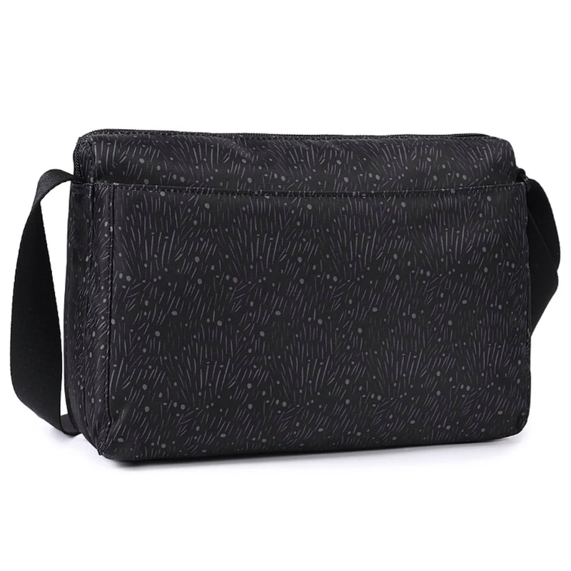 Hedgren EYE NEO Medium Crossbody Bag with RFID Pocket - Floral Black