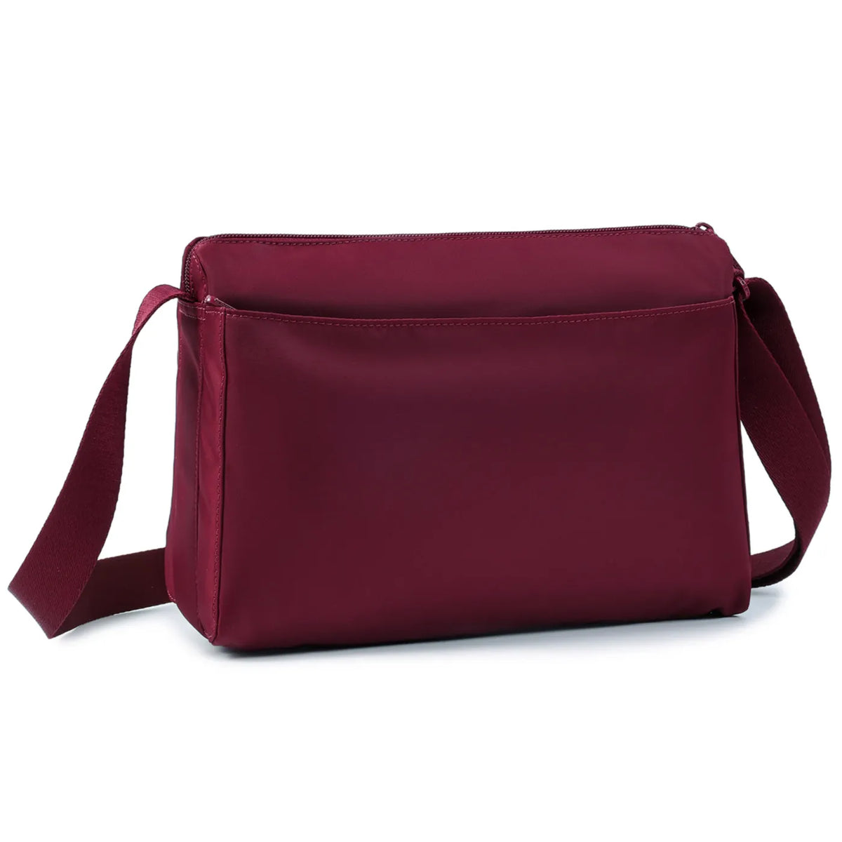 Hedgren EYE NEO Medium Crossbody Bag with RFID Pocket - Maroon Banner