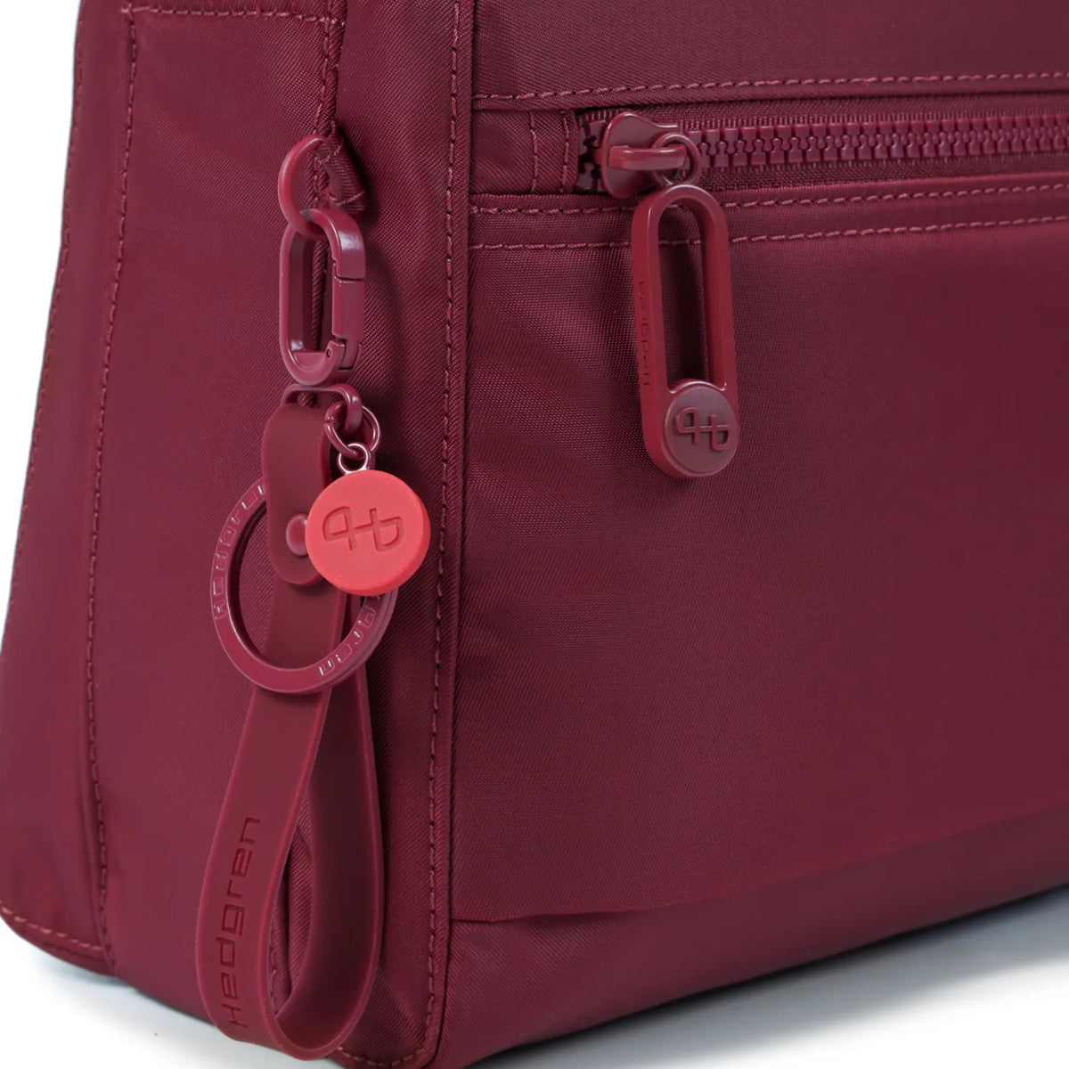 Hedgren EYE NEO Medium Crossbody Bag with RFID Pocket - Maroon Banner