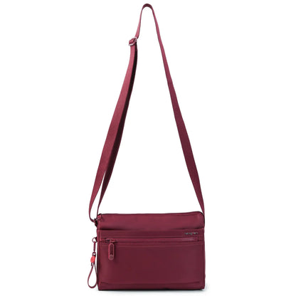 Hedgren EYE NEO Medium Crossbody Bag with RFID Pocket - Maroon Banner