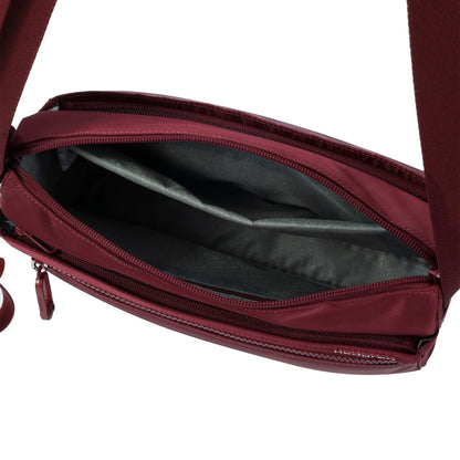 Hedgren EYE NEO Medium Crossbody Bag with RFID Pocket - Maroon Banner