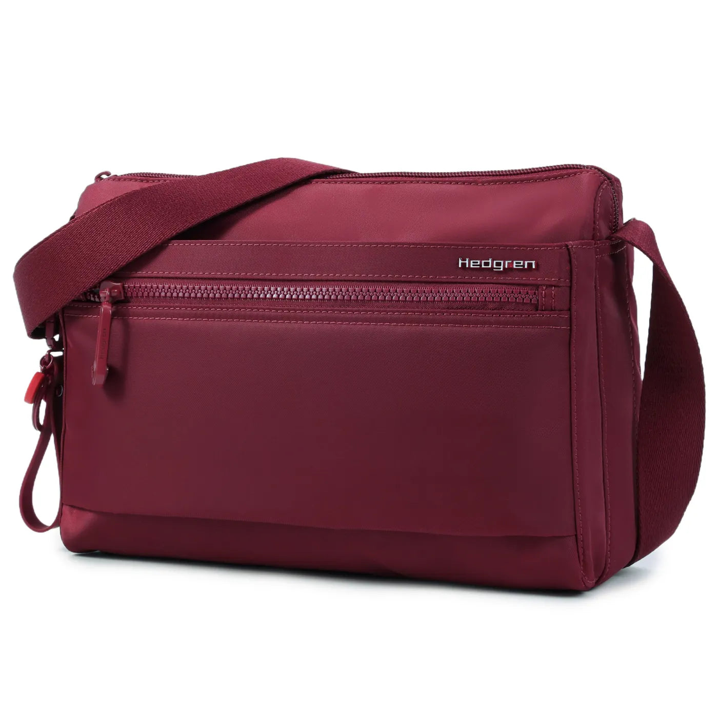 Hedgren EYE NEO Medium Crossbody Bag with RFID Pocket - Maroon Banner