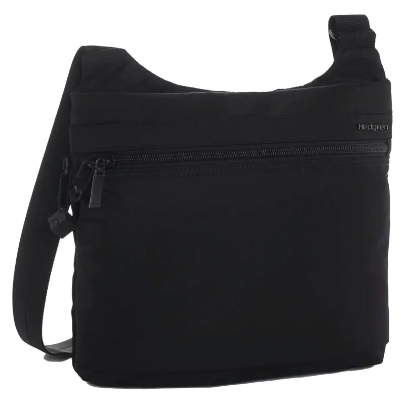 Hedgren FAITH Crossover Shoulder Bag with RFID Pocket - Black