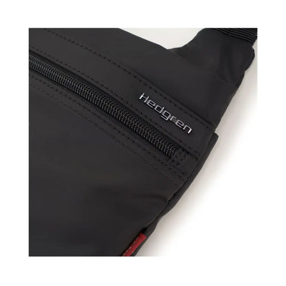 Hedgren Faith Crossover Shoulder Bag with RFID Pocket - Black