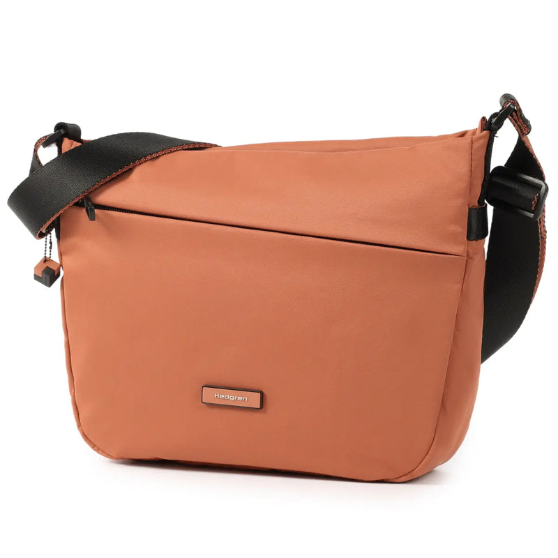 Hedgren GRAVITY Medium Crossover Shoulder Bag Redwood Burl