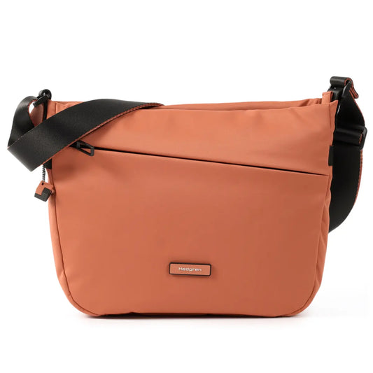 Hedgren GRAVITY Medium Crossover Shoulder Bag - Redwood Burl