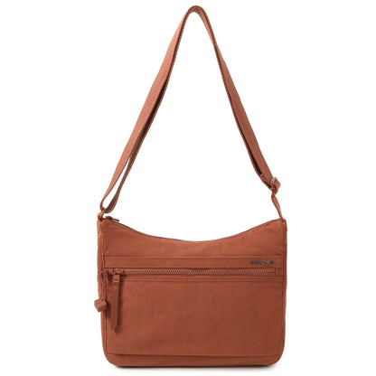 Hedgren HARPERS Small Crossbody Bag with RFID Corduroy Redwood Burl