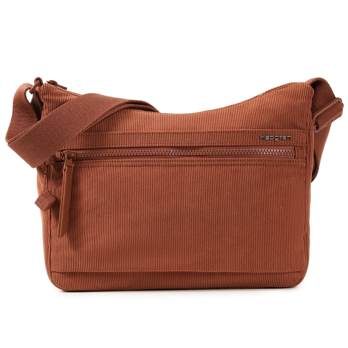 Hedgren HARPERS Small Crossbody Bag with RFID - Corduroy Redwood Burl