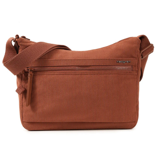 Hedgren HARPERS Small Crossbody Bag with RFID - Corduroy Redwood Burl