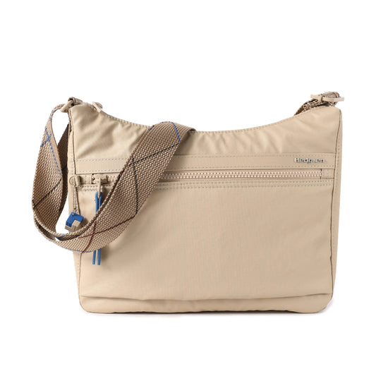 Hedgren HARPERS Small Crossbody Bag with RFID - Creased Safari Beige