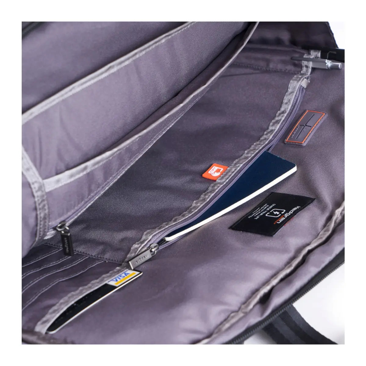 Hedgren HITCH 3-Way Briefcase / Backpack with RFID - Fits 15’’ Laptop - Camo Print