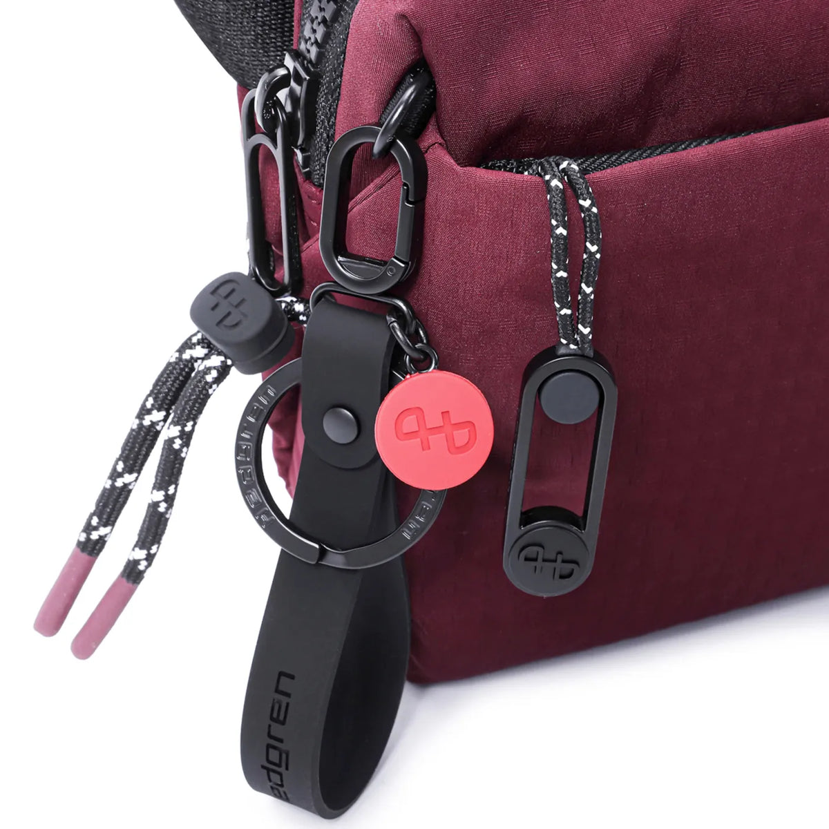 Hedgren JUN Waistbag - Maroon Banner